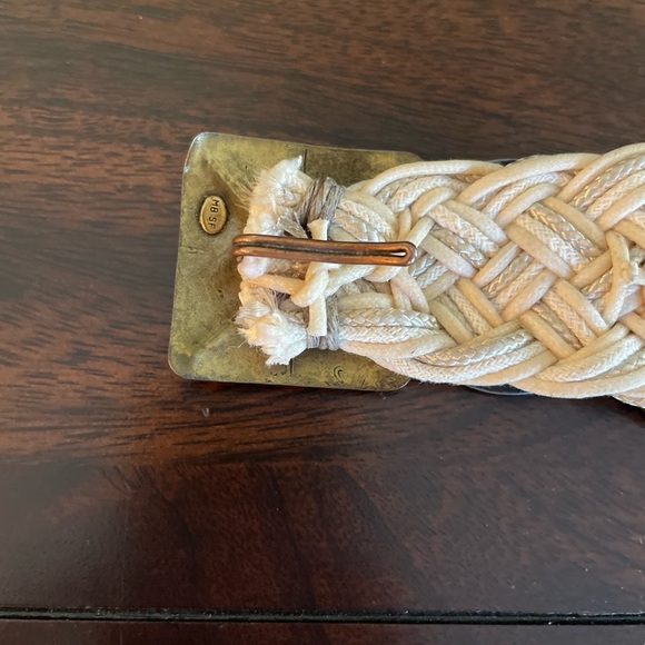 Marjorie Baer MBSF Mixed Metals Buckle Woven Belt - Picture 5 of 7